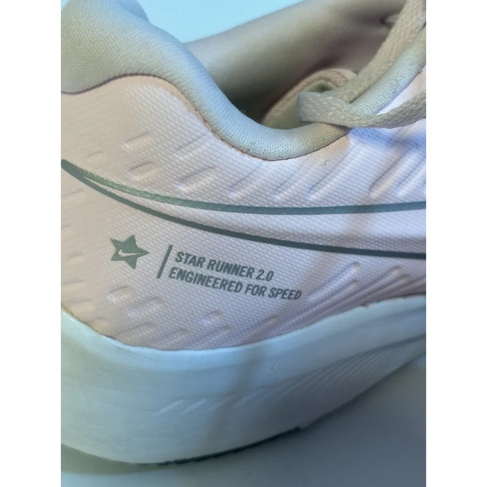 Nike Shoes Youth‎ 6 Women 7.5 Star Runner 2 Sneakers Pink Mesh Lace Up